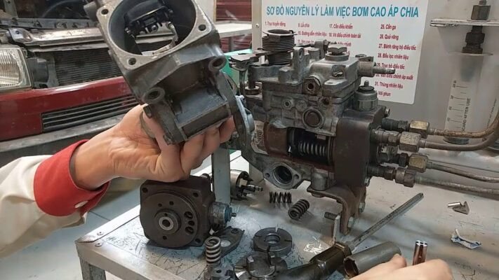 Bơm cao áp VE phân phối dầu cho động cơ diesel