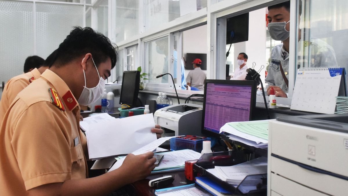 Các bước đăng ký biển số xe máy Điện Biên