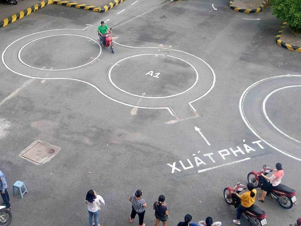 Các điểm thi lấy bằng lái xe máy ở TPHCM