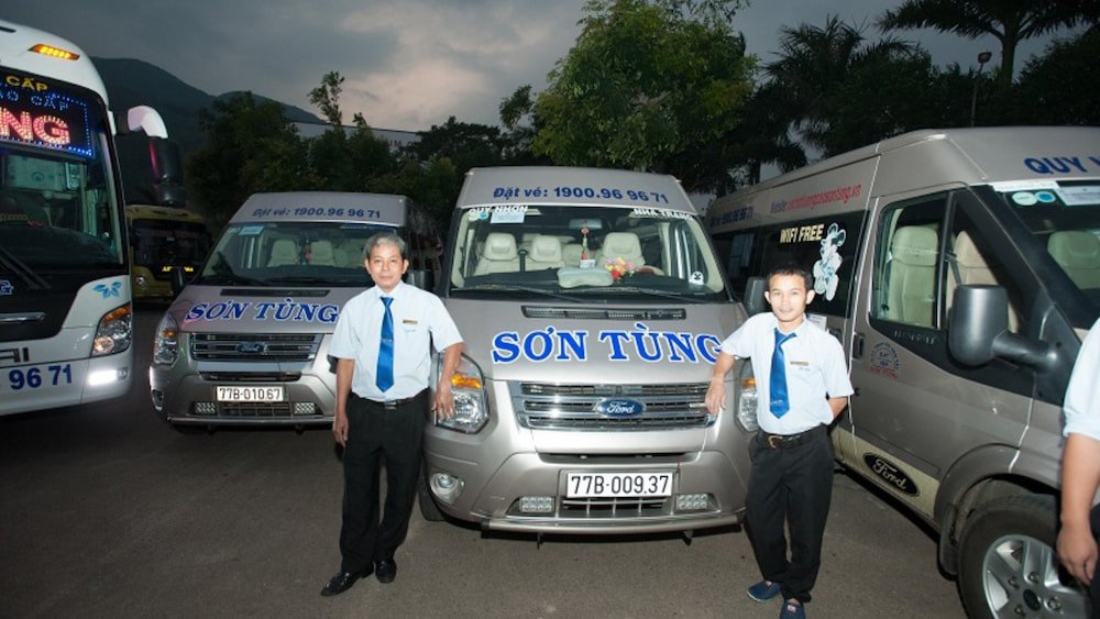 Các điểm trung chuyển quan trọng của nhà xe Sơn Tùng