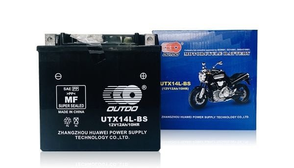 Các dòng ắc quy OUTDO cho xe phân khối lớn và xe phổ thông