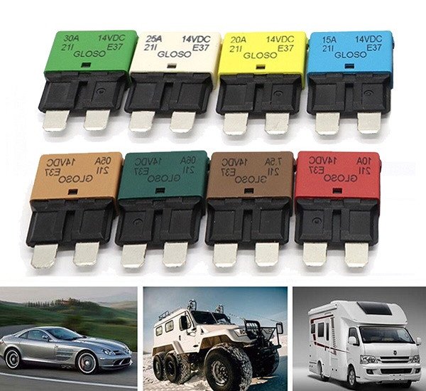 Các loại cầu chì lưỡi dao phổ biến trên xe hơi