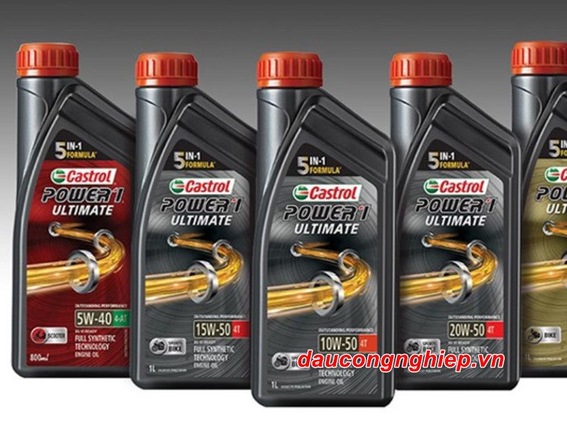 Các loại nhớt Castrol cho xe máy