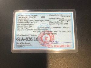 Hướng Dẫn Chi Tiết Về Việc Làm Cà Vẹt Xe Giả Các mẫu giấy đăng ký xe ô tô qua các năm