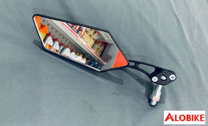Các mẫu gương xe máy thời trang có thiết kế nhỏ gọn và dễ dàng điều chỉnh góc nhìn
