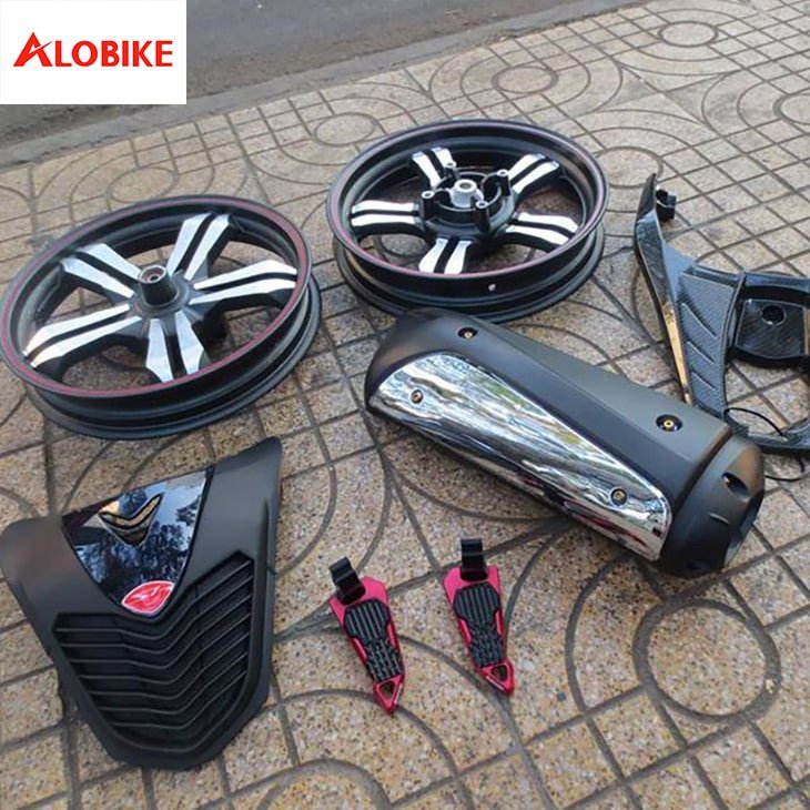 Các màu sơn tĩnh điện xe máy đa dạng cho người dùng lựa chọn