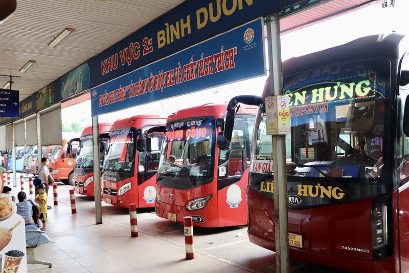 Các phương tiện hỗ trợ di chuyển đến bến xe miền đông cũ