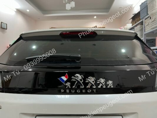 Cách sắp xếp các huy hiệu sư tử trên thân xe ô tô Pháp