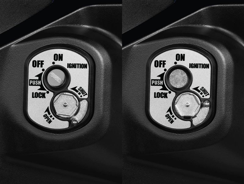 Cận cảnh ổ khóa đa năng 3 trong 1 tiện lợi trên xe Wave 110