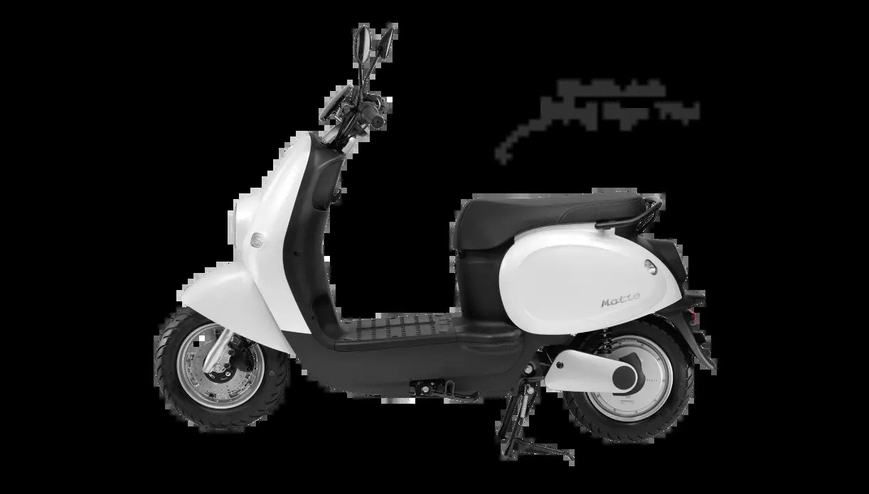 Cận cảnh vành bánh xe và hệ thống phanh trước của xe điện Motio