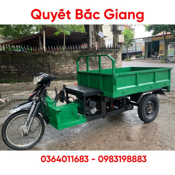 Cấu tạo cơ bản của xe máy 3 bánh tự chế