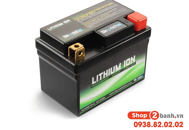 Cấu tạo và nguyên lý hoạt động của pin lithium cho xe máy