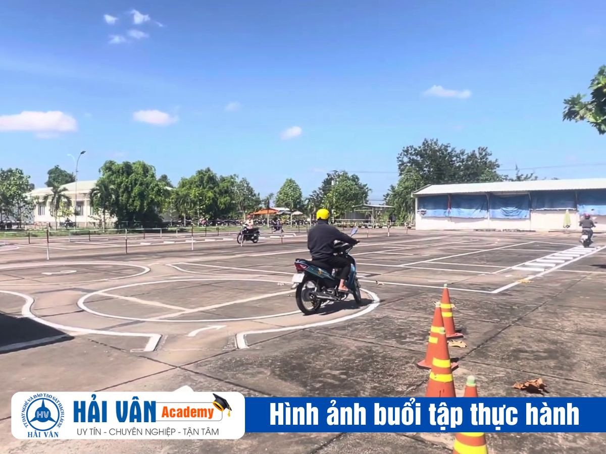 Cấu trúc bài thi thực hành lấy bằng lái xe máy tại Gia Lai