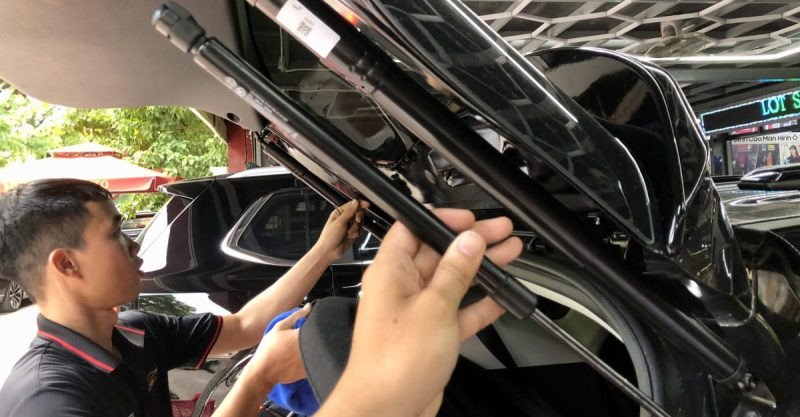 Cấu trúc ty cốp điện chắc chắn cho xe ô tô