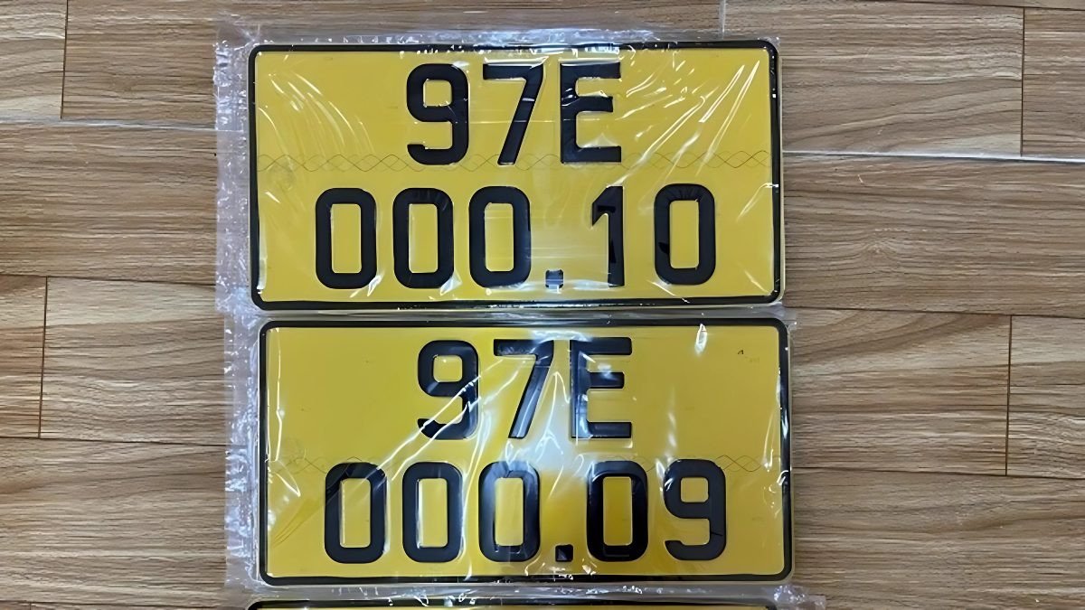 Chất liệu và tiêu chuẩn biển số xe máy Bắc Kạn