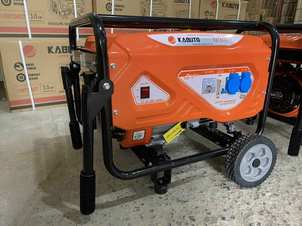 Chi tiết bánh xe và động cơ máy phát điện