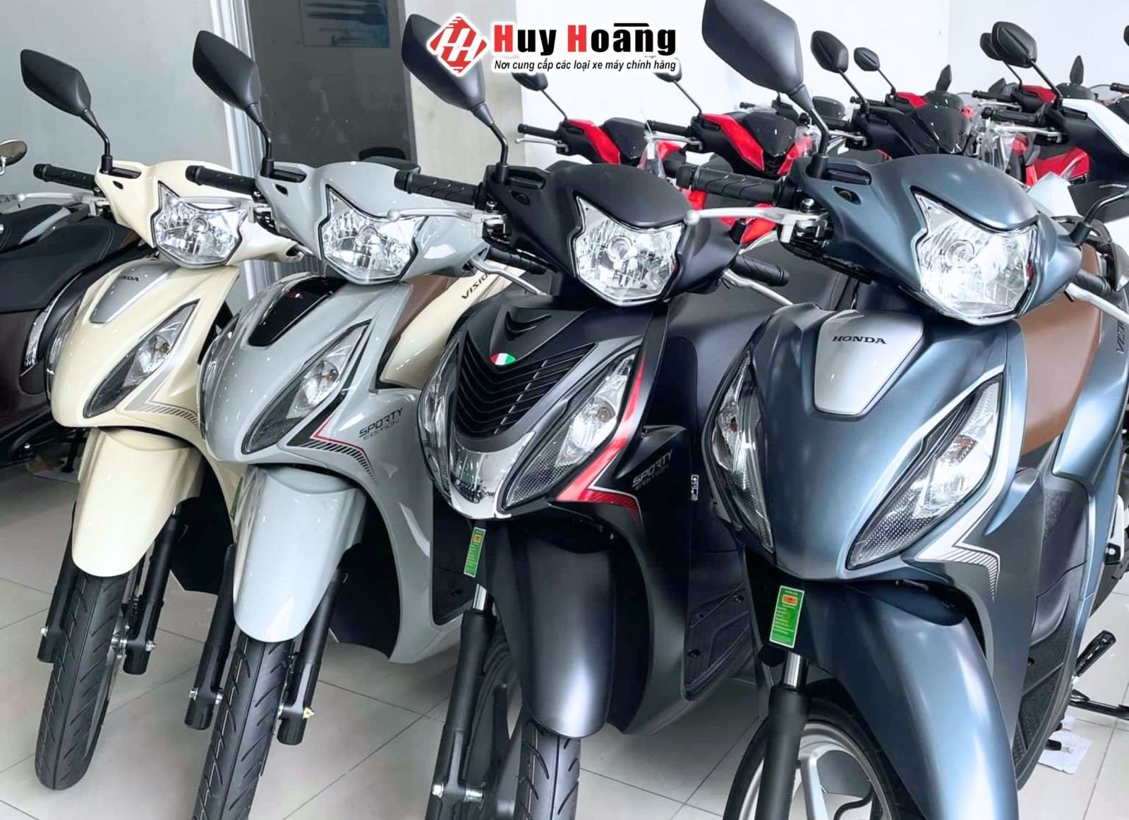 Chi tiết thiết kế cao cấp trên xe Vision đặc biệt