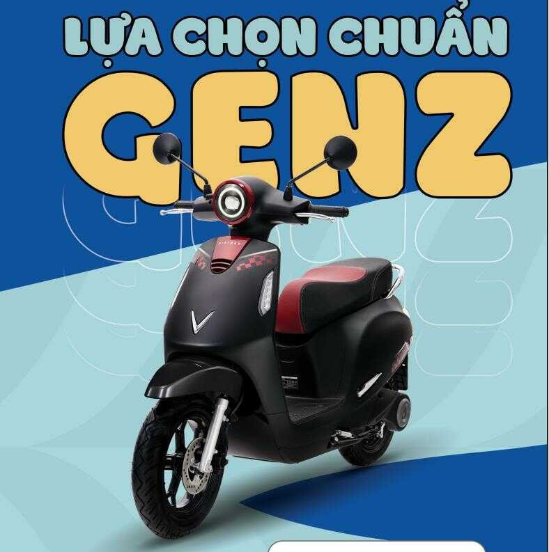 Chiếc xe máy điện VinFast Evo 200 Lite với thiết kế năng động, phù hợp di chuyển xa