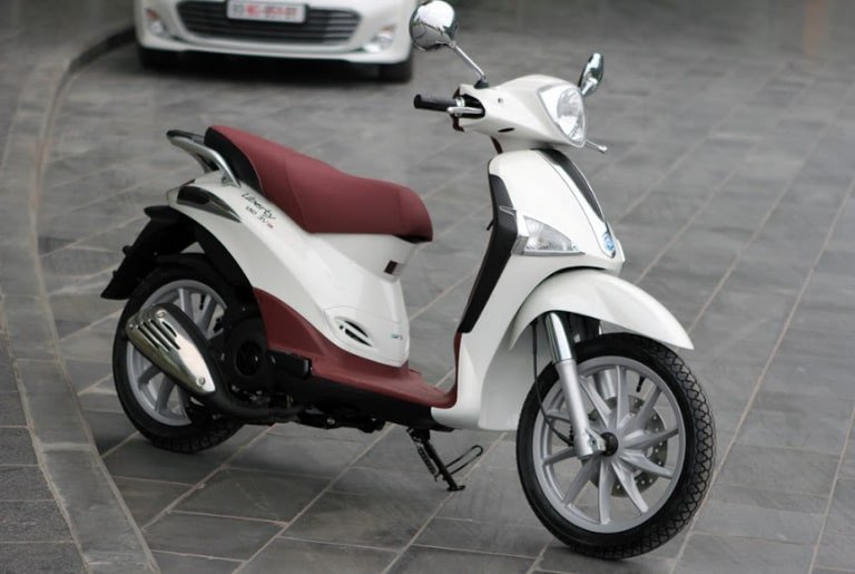 Chiếc xe tay ga đời mới tại một cơ sở cho thuê uy tín