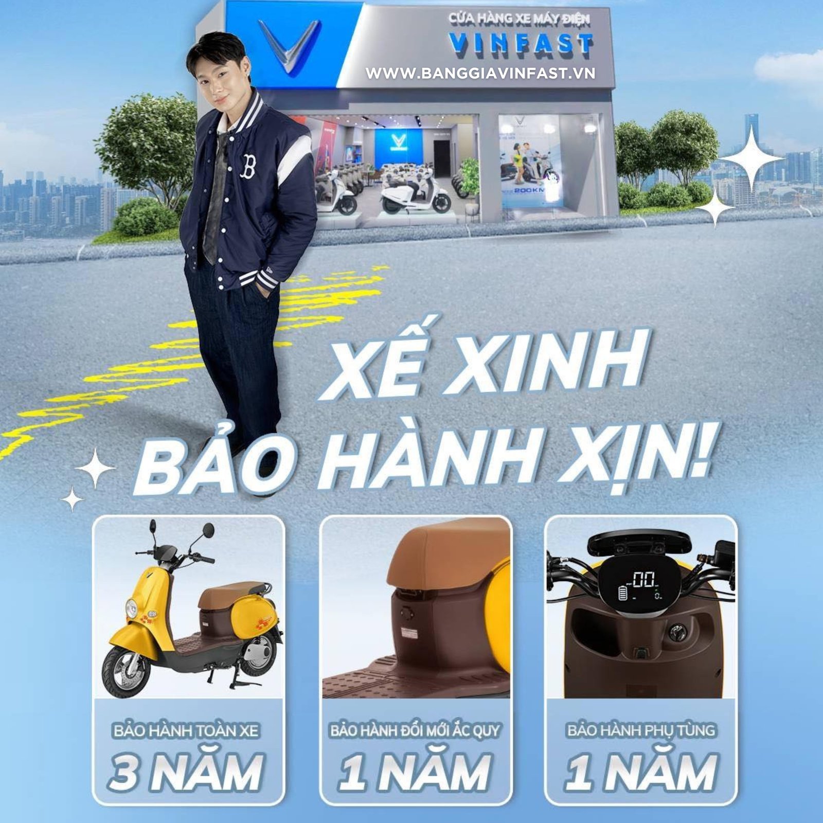 Chính sách bảo hành toàn diện cho xe Motio