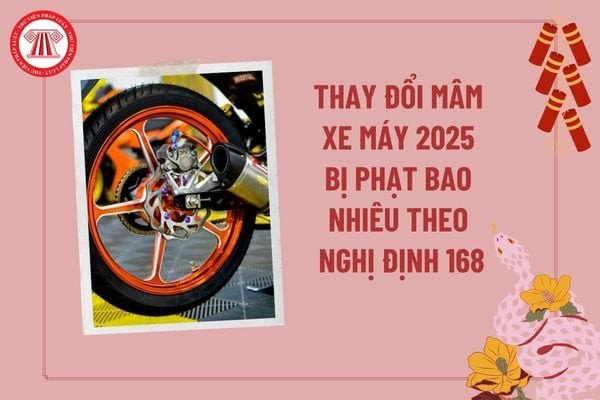 Chủ xe máy cần lưu ý về các quy định pháp luật khi tự ý thay đổi phụ tùng xe