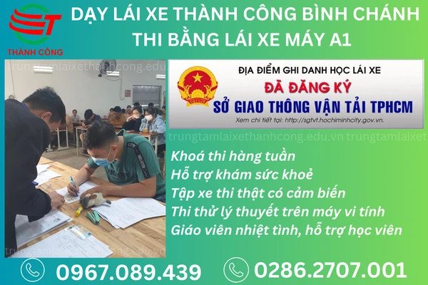 Chuẩn bị hồ sơ đăng ký thi bằng lái xe máy hạng A1