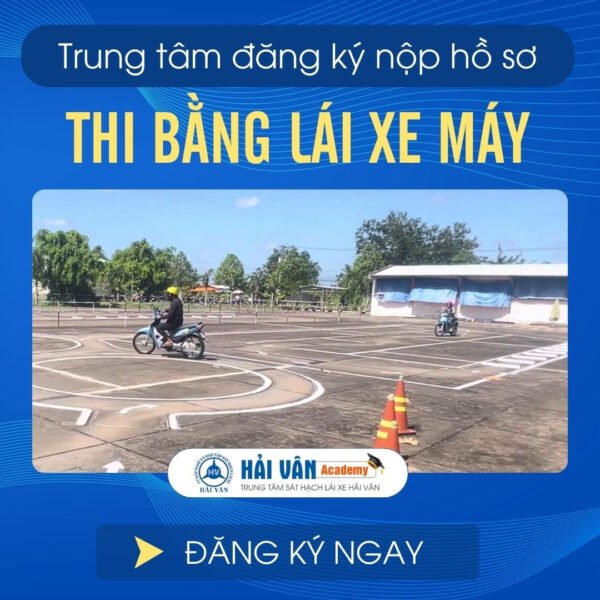 Chuẩn bị hồ sơ và tìm hiểu lịch thi bằng lái xe máy Nha Trang