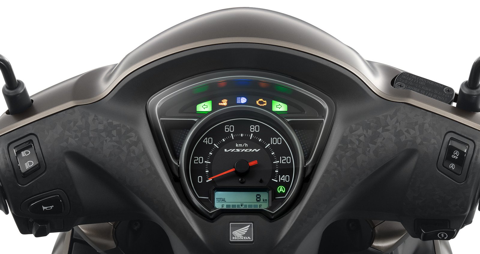 Cụm đồng hồ LCD trên xe tay ga Vision