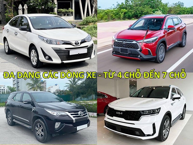 Đa dạng các loại xe đời mới phục vụ tuyến Hải Dương Hải Phòng