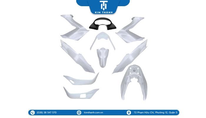 Dàn áo xe máy giữ gìn thẩm mỹ cho xe