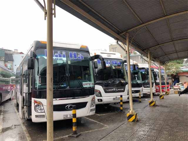 Dàn xe đời mới được bảo dưỡng định kỳ của nhà xe Hải Hà