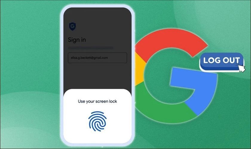 Đăng nhập lại tài khoản Google để sửa lỗi bản đồ