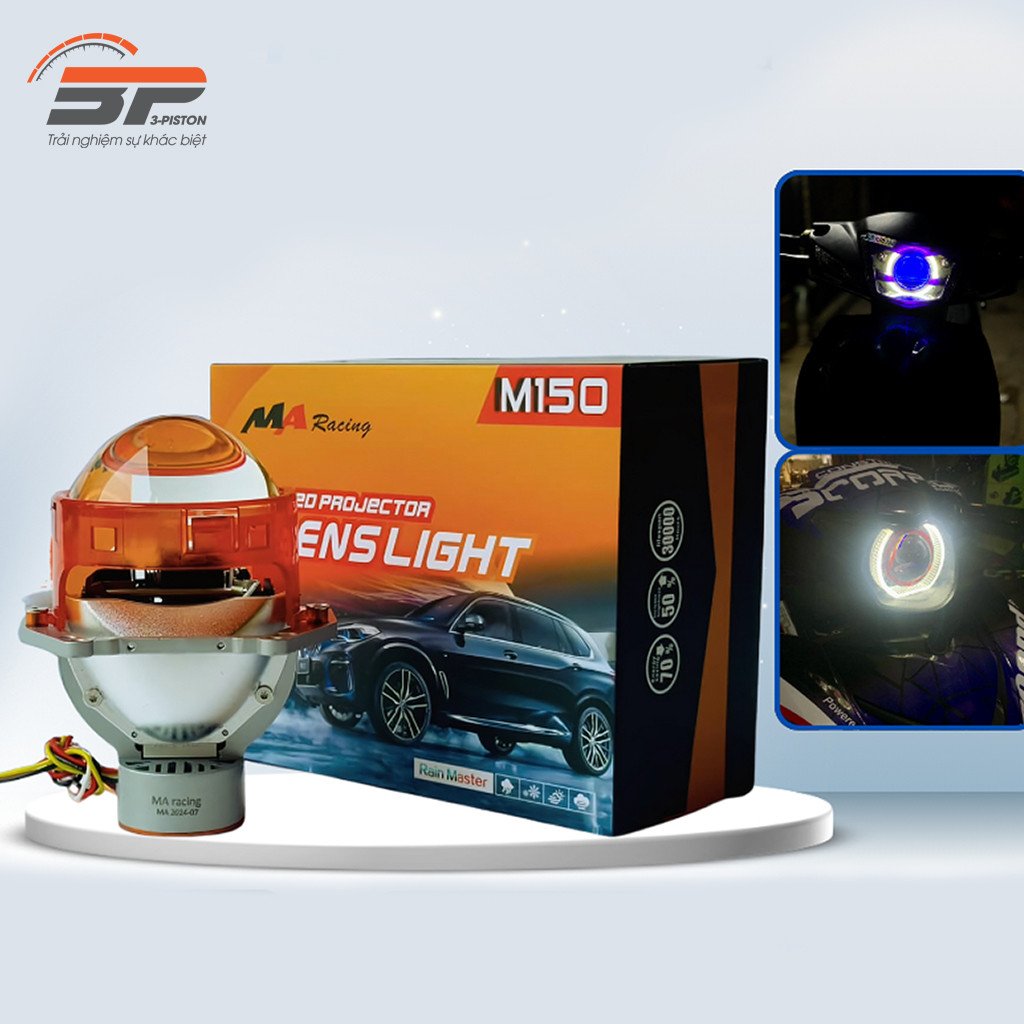 Đèn led bi cầu M150 Ma Racing 9