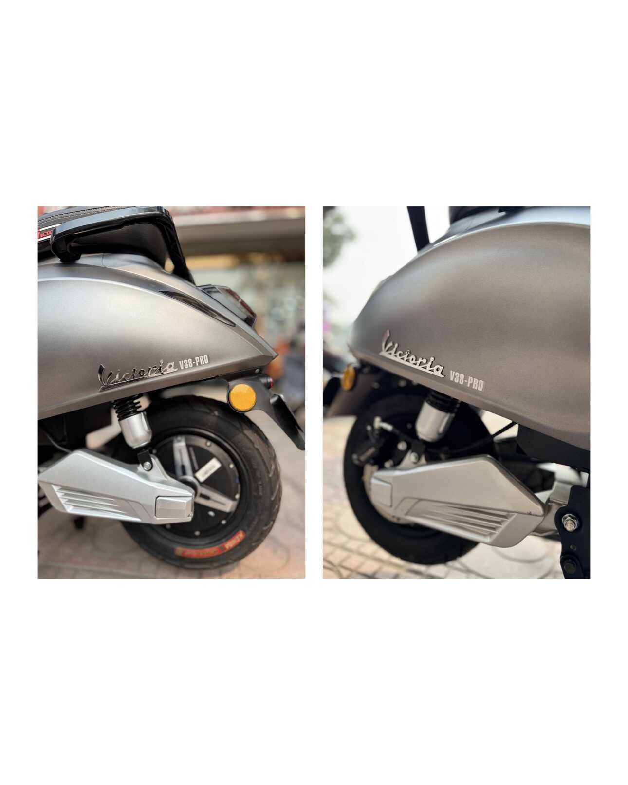 Đèn pha LED lục giác độc đáo của xe điện Victoria V38