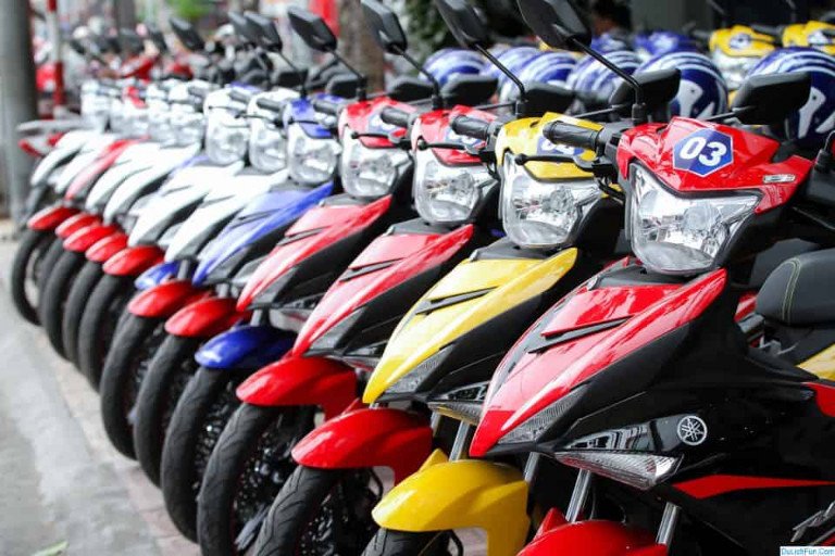 Địa điểm thuê xe máy uy tín Cần Thơ