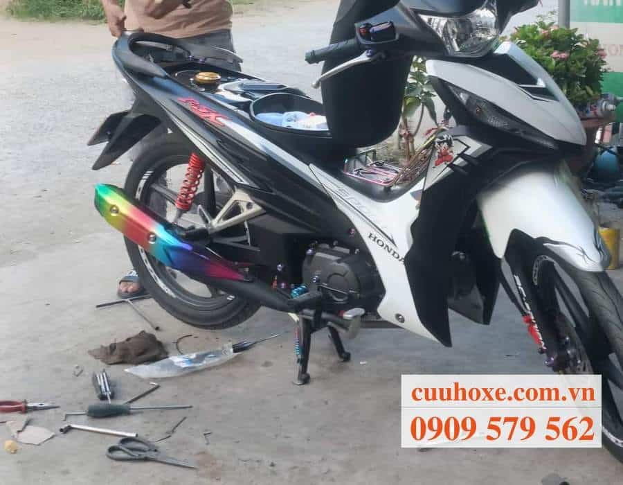 Dụng cụ sửa chữa xe máy chuyên dụng cho dịch vụ lưu động