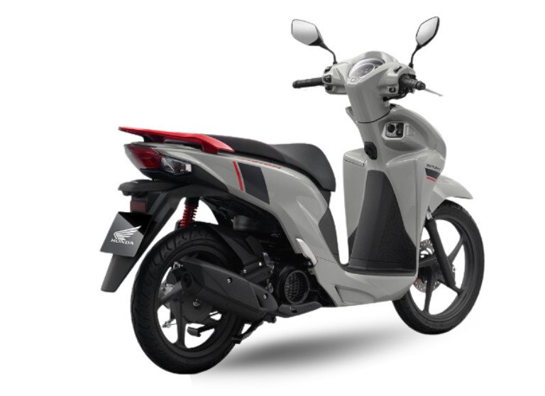 Đuôi xe máy tay ga Vision với đèn hậu hiện đại