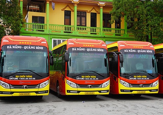 Giá vé cạnh tranh của nhà xe Đại Chiến Thắng Quảng Bình với các hãng khác