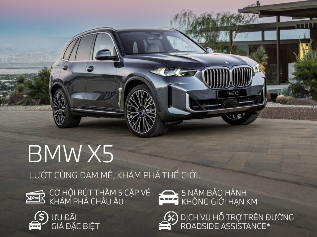 Giá Xe BMW 7 Chỗ BMW X5 tại Việt Nam