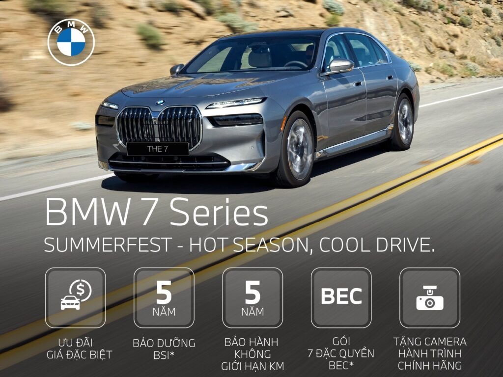 Giá Xe BMW 7 Chỗ tại Việt Nam