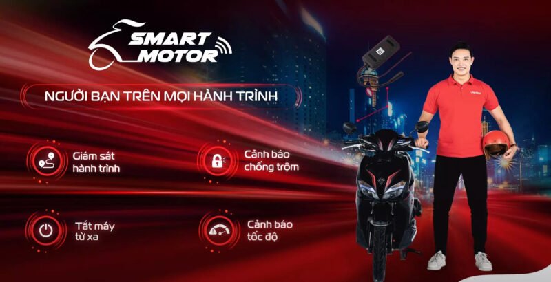 Giám sát xe máy bằng thiết bị thông minh