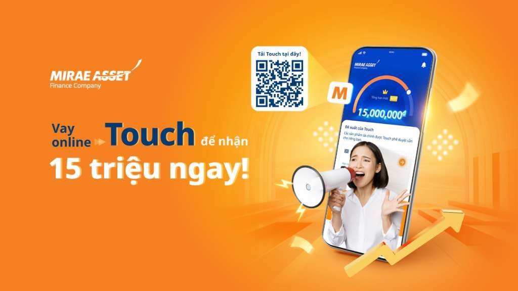Giao diện ứng dụng vay tiền online nhanh chóng với CCCD