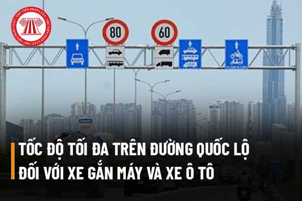 Giới hạn tốc độ xe máy trên đường bộ