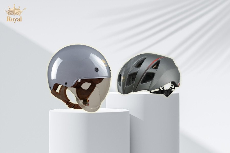 Hai loại mũ bảo hiểm có cấu tạo và mục đích sử dụng khác nhau