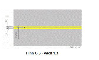 Vạch tìm đường là gì? Giải mã ý nghĩa chi tiết Hai vạch vàng song song liền nét thể hiện sự nghiêm ngặt trong phân luồng giao thông