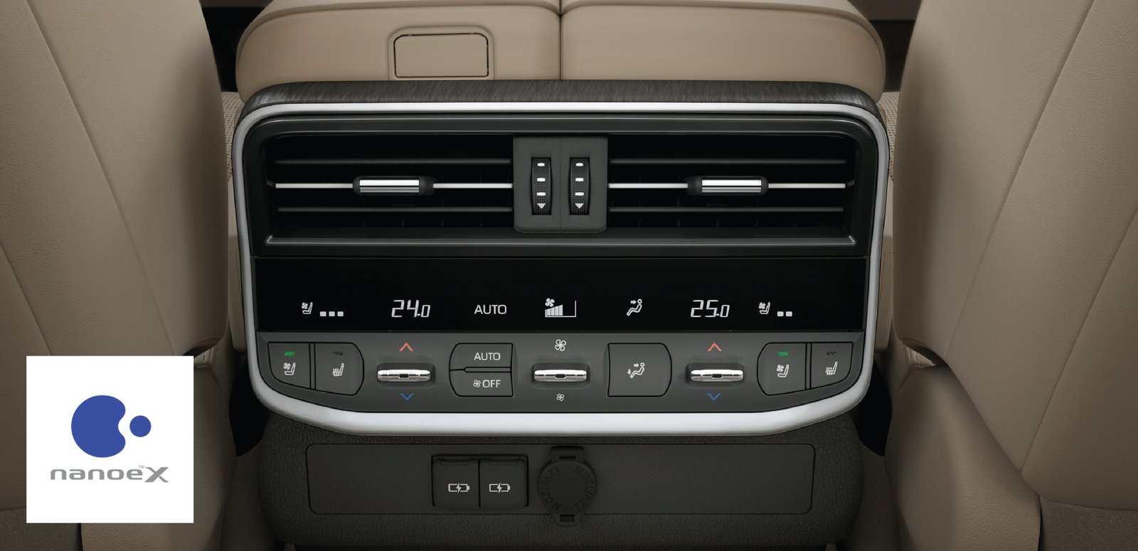 Hệ thống điều hòa tự động 4 vùng độc lập