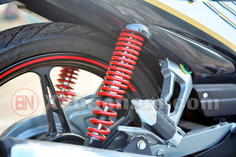 Hệ thống giảm xóc sau của xe máy 50cc