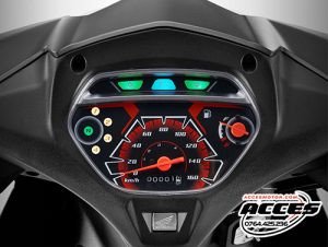 Hình ảnh bảng đồng hồ hiển thị thông tin trên xe Honda Blade