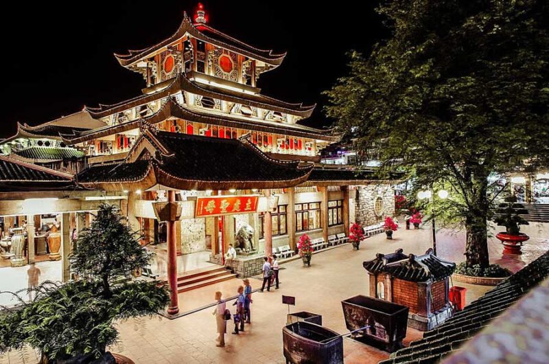 Hình ảnh bến xe trung tâm tại Châu Đốc, An Giang