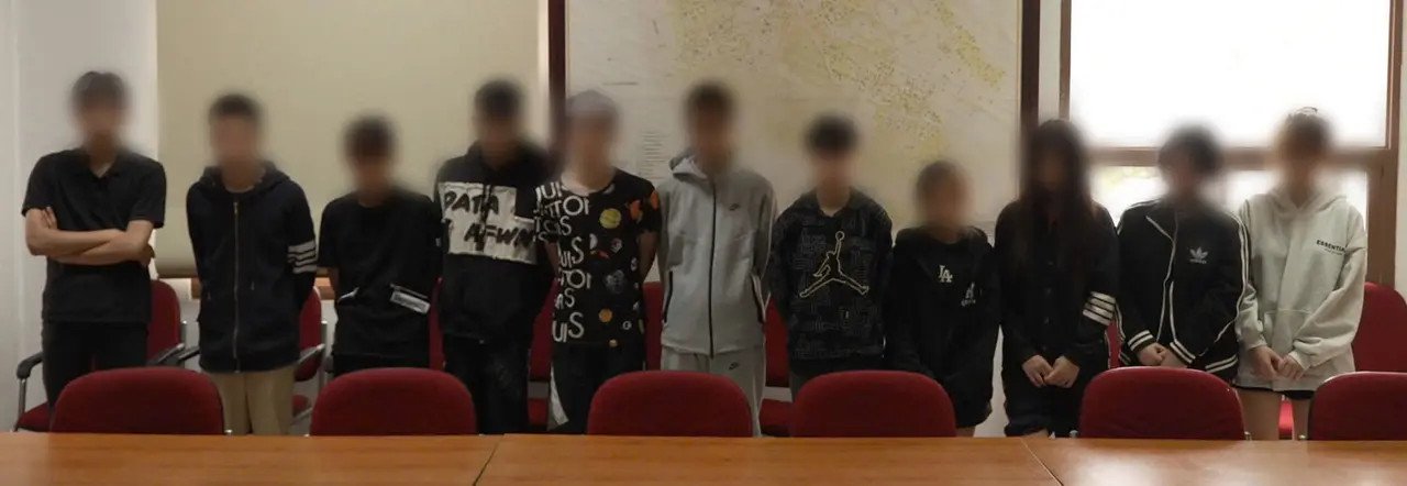 Hình ảnh các đối tượng trong nhóm của Như Ngọc bị tạm giữ